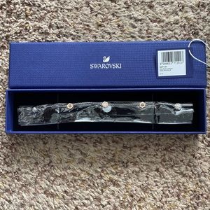 ★NWT★ SWAROVSKI Rose Gold/Silver Remix Srand Hexagon Women's Bracelet